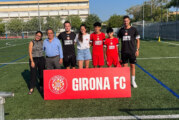 Dos joves dels serveis socioeducatius al campus d’estiu del Girona FC gràcies a Bdegust